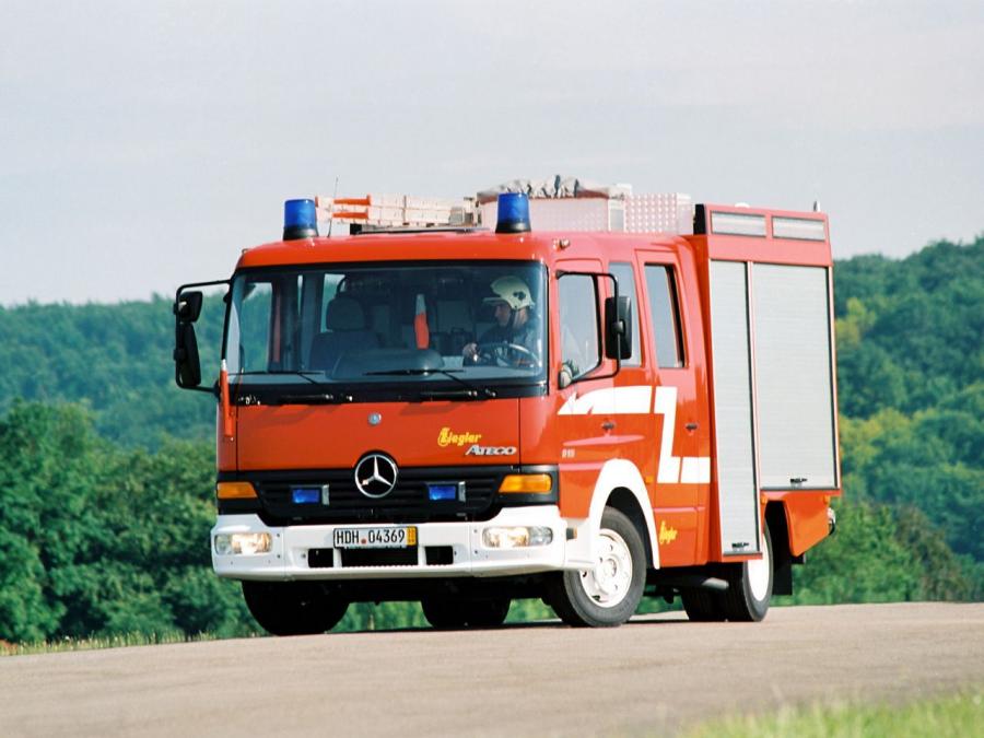  Mercedes-Benz Atego 815 Feuerwehr by Ziegler 1998 года  (фото 1 из 1)